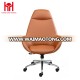 MIF Best Choice Executive PU Office Chair, Yellowish Brown